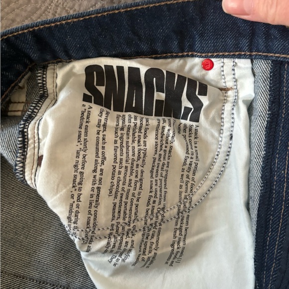 MOTHER SNACKS Jeans THE FUNNEL SNEAK size 29 - Picture 9 of 10